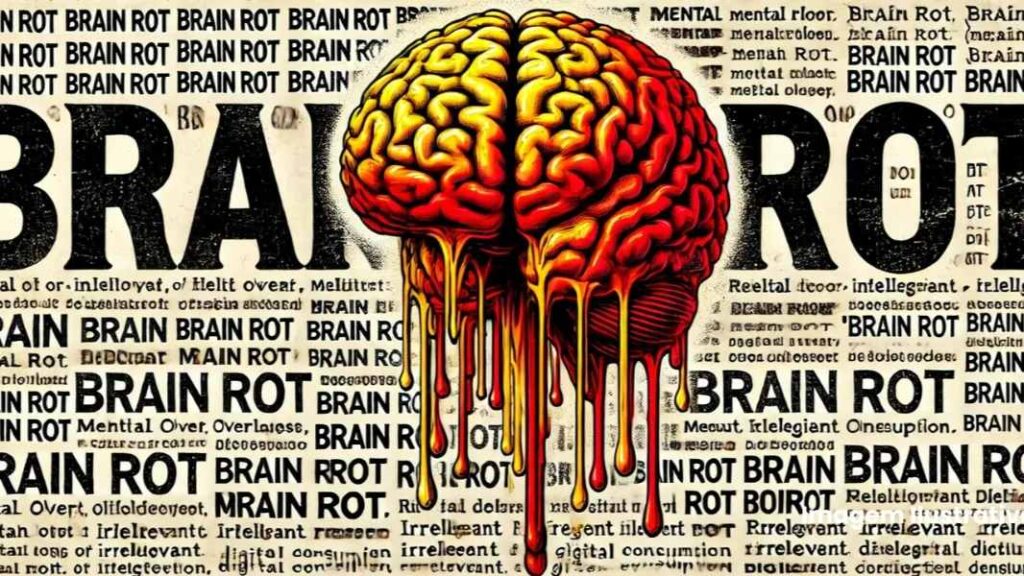 Brain Rot and Mental Health